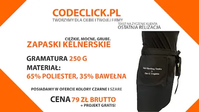 CodeClick | Strony Internetowe, Odzież Firmowa, Nowy Sącz, Kraków, Gorlice